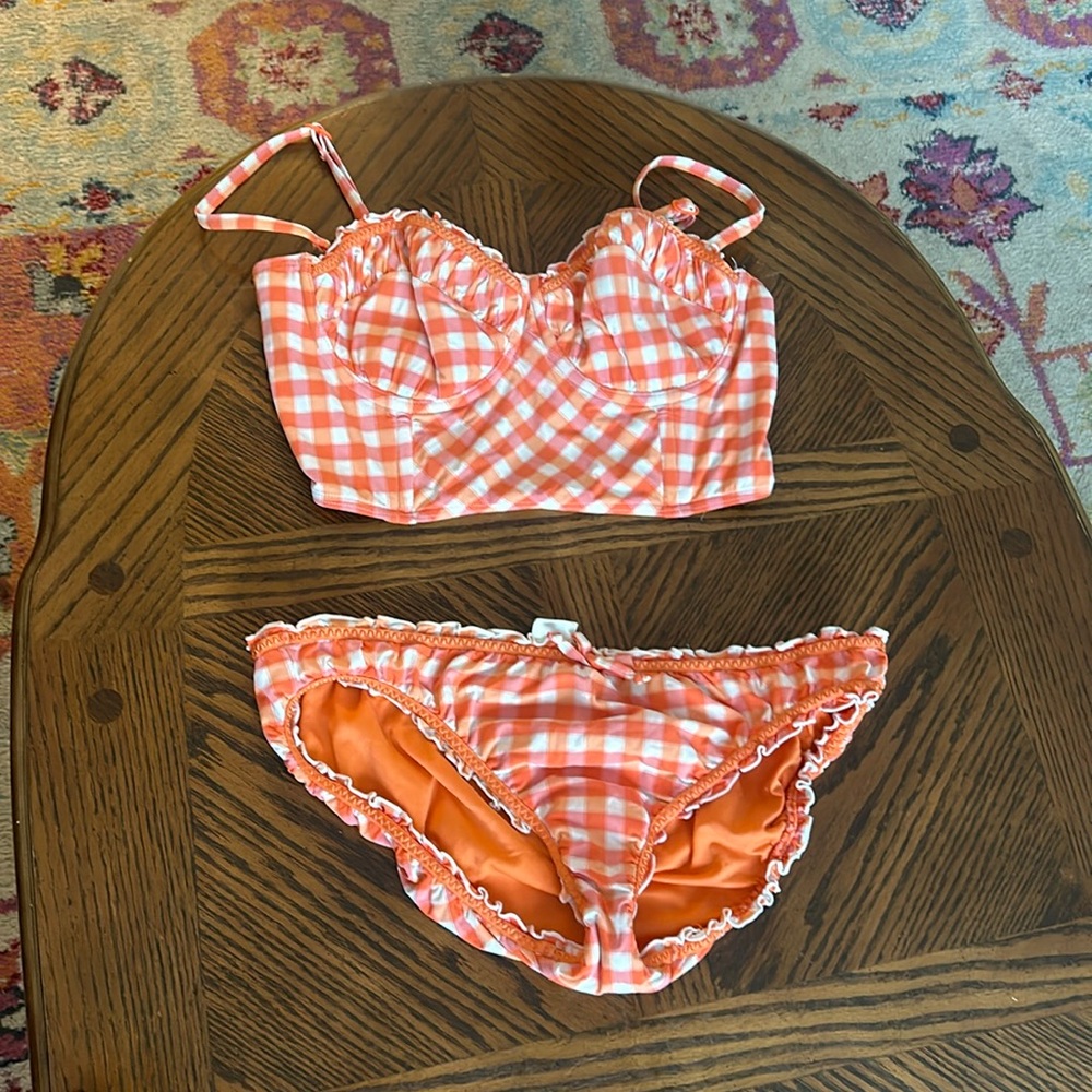 Seafolly gingham bikini